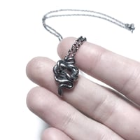 Image 4 of Little Snake necklace in sterling silver or gold