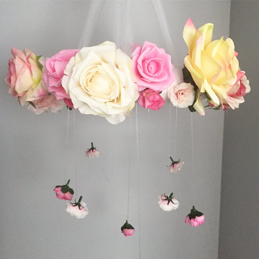 Image of Bespoke Floral Nursery Mobile