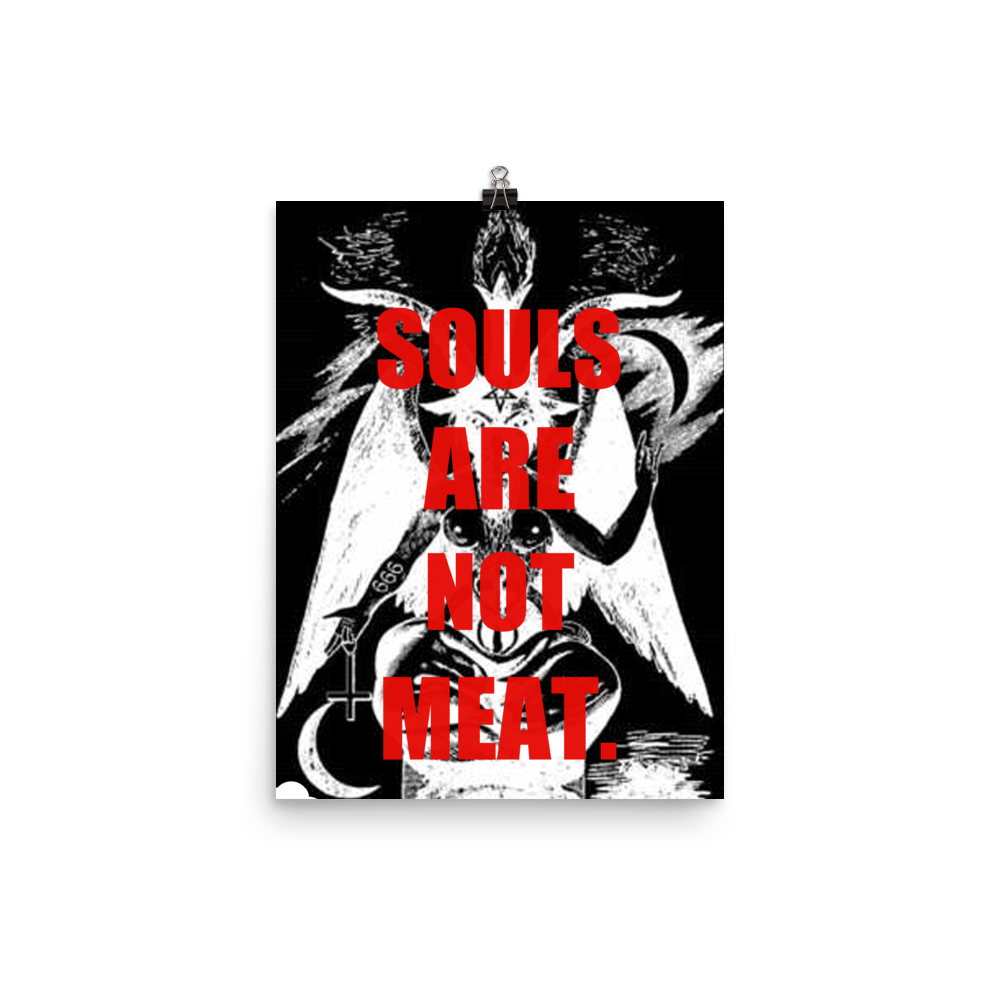 Image of "Souls Are Not Meat" Poster