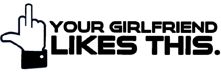 Image of Your Girfriend Likes This facebook Decals/Stickers