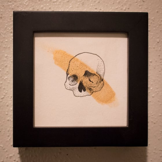 Image of Deformed Skull Illustration