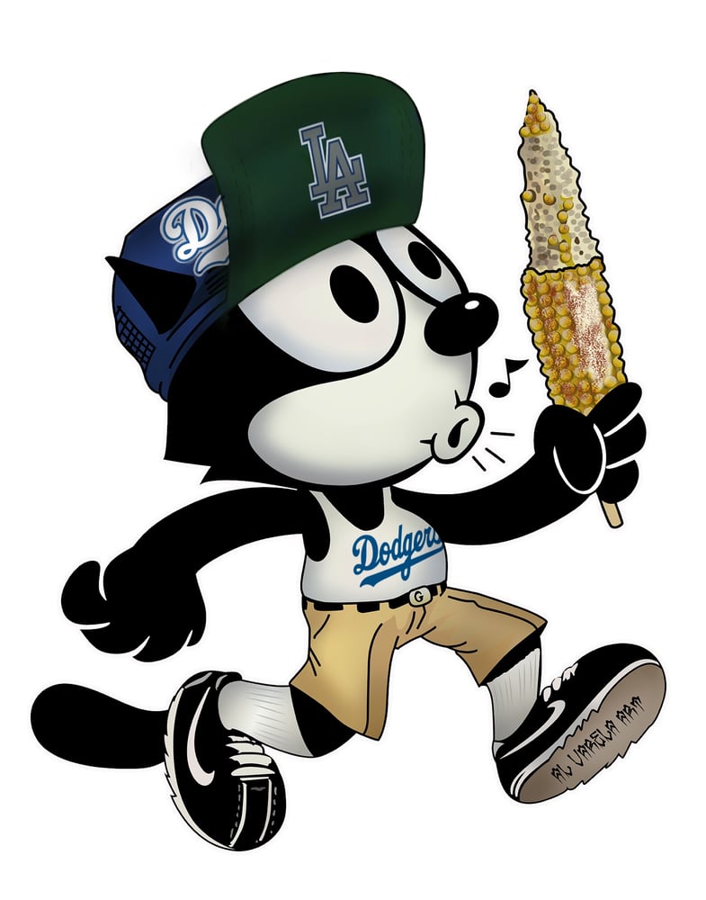 Dodger Sticker 