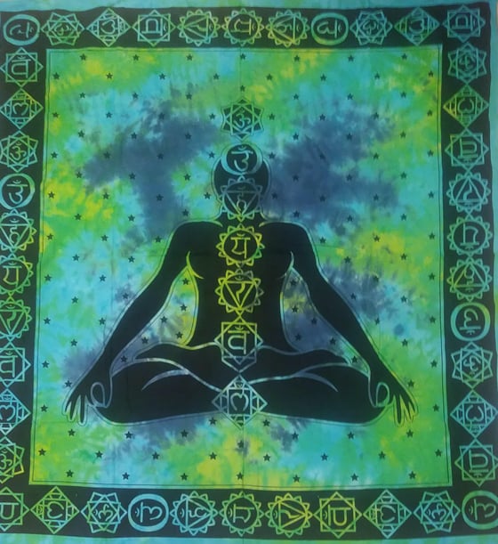 Image of Meditation Chakra Tapestry