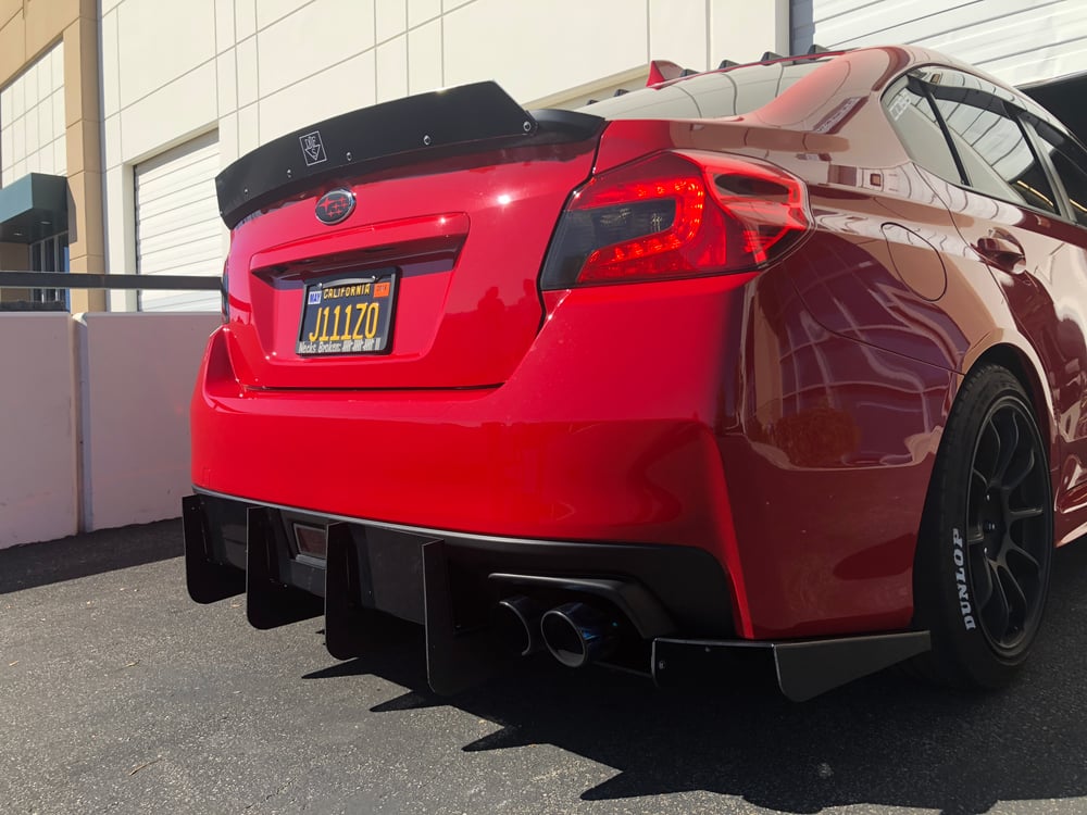 DownForceSolutions — 20152018 Subaru WRX/STi “V4” rear diffuser