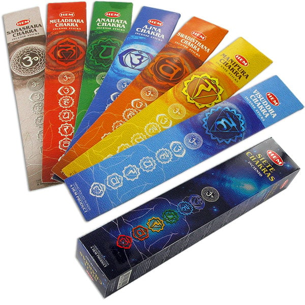 Image of Seven Chakras Incense Sticks