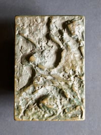Abstract Bronze Door Handle