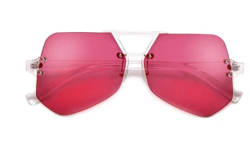 Image of Creamsicle Rimless Oversized Shades