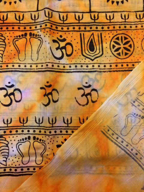 Image of Om Scarves Black Prints