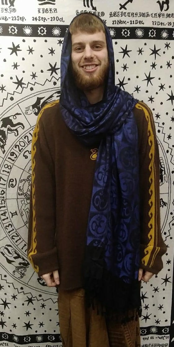 Image of Circled OM Scarves