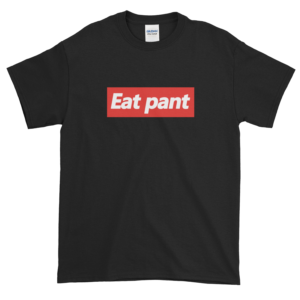 black pant with t shirt