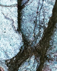 Image 4 of Black Aromatic Lariat Pendant Necklace