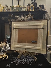 Image 3 of Large Antique Framed Web 