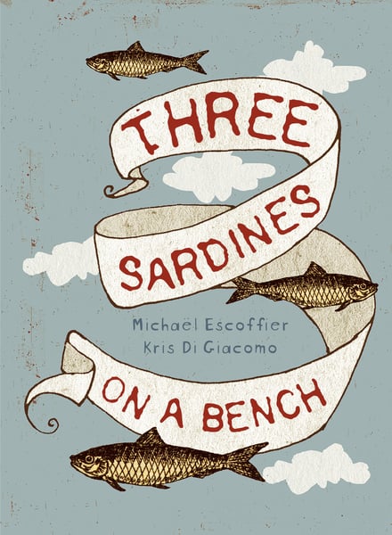 Image of Three Sardines on a bench