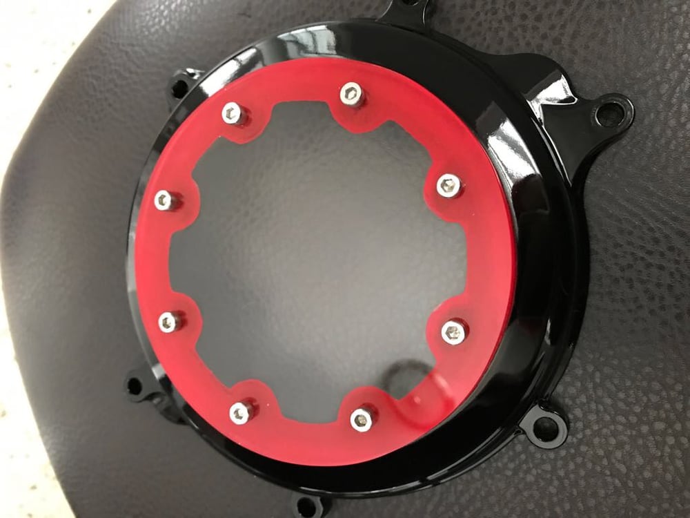 PREDATOR Clear clutch cover.