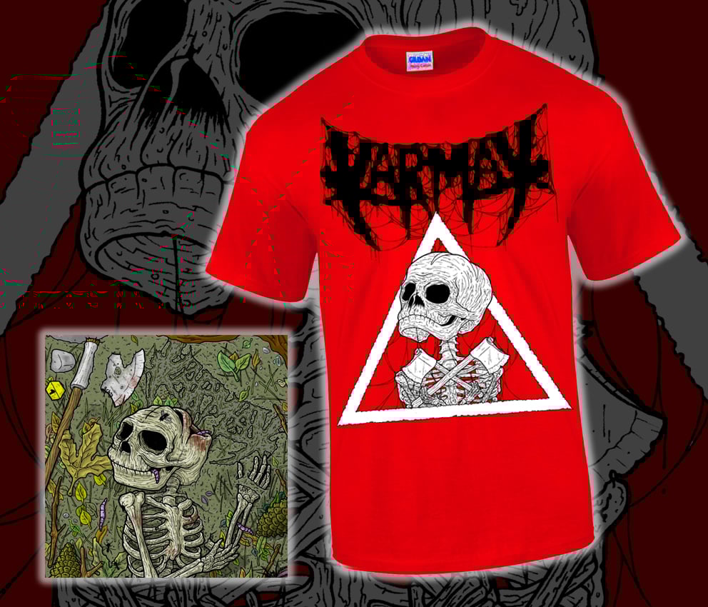 Image of Camiseta Feto Hachas + CD Extremófilo