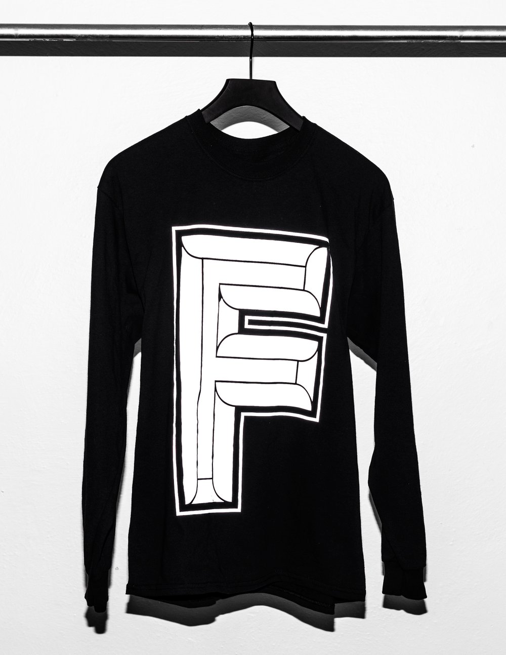 Image of F-Logo Black or White Long Sleeve