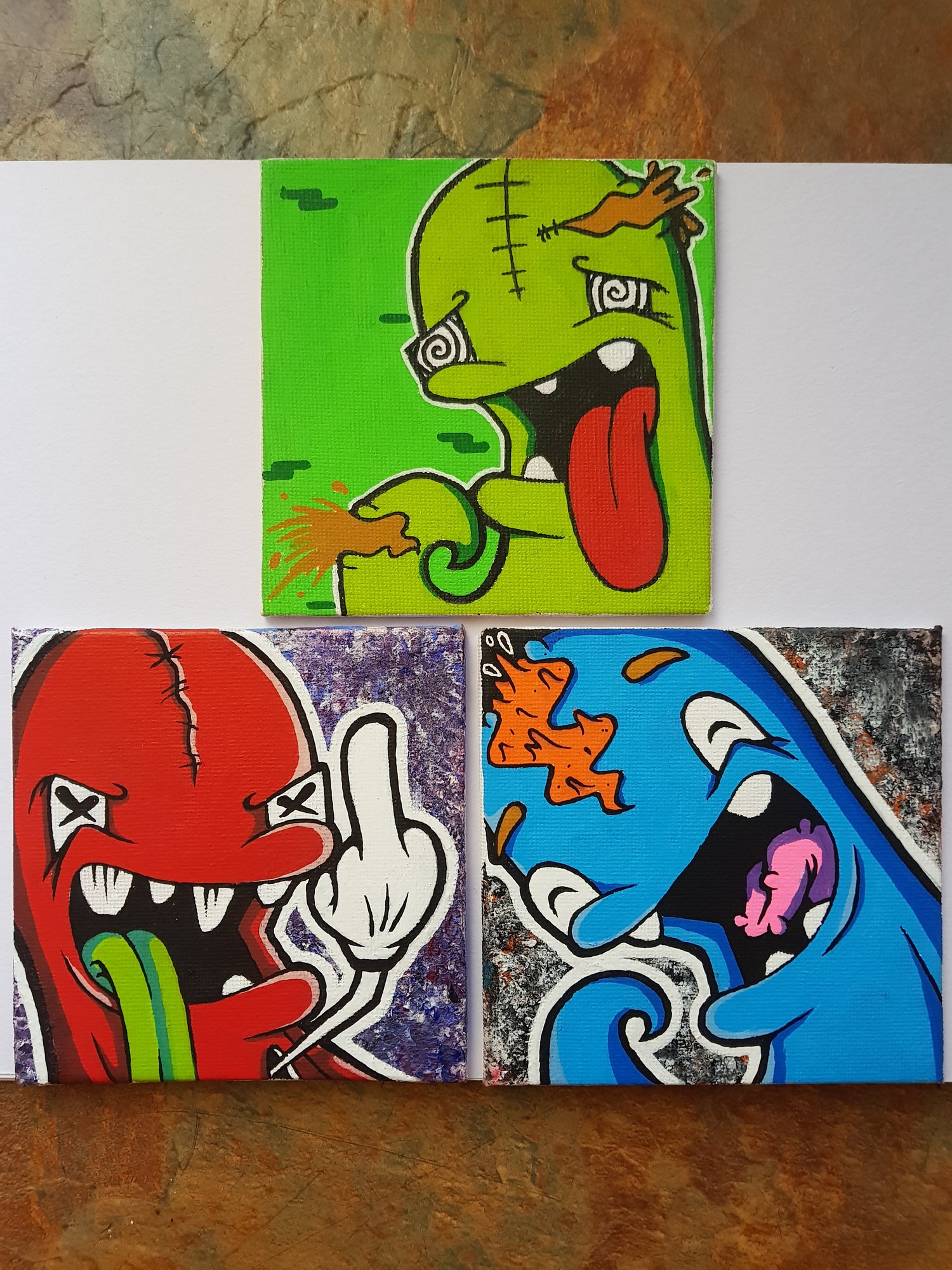 Image of 4X4 Inch Canvases