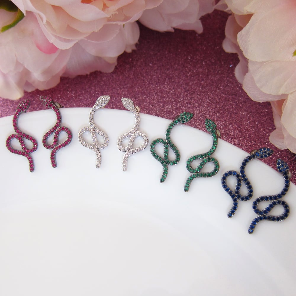 Image of Allira Serpent earrings 