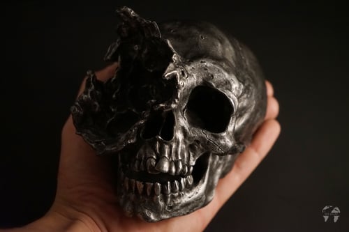 Image of Deformed Aluminium Skull