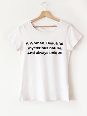Image of "A Woman" Women´s T-Shirt