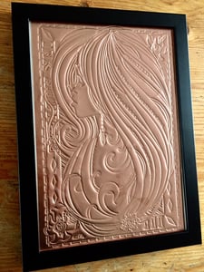 Image of Ink Nouveau - Copper Repoussé