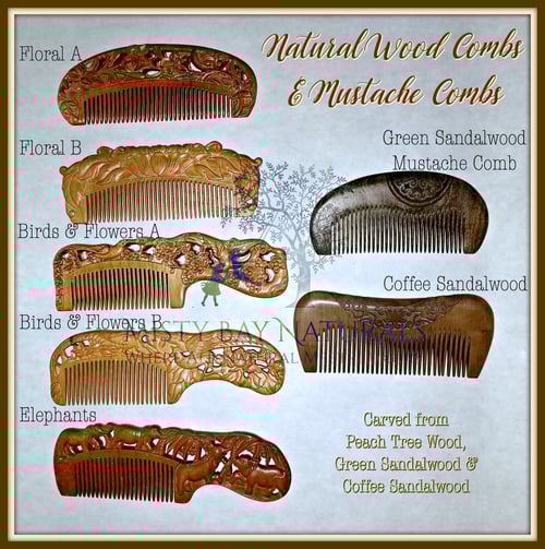 Image of Natural Wood Combs