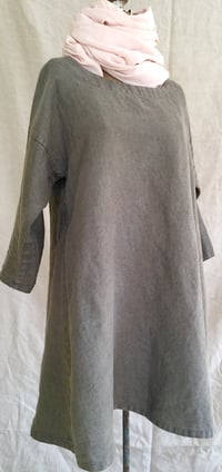 Image 1 of linen bell tunic