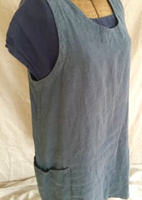 Image 4 of long linen jumper