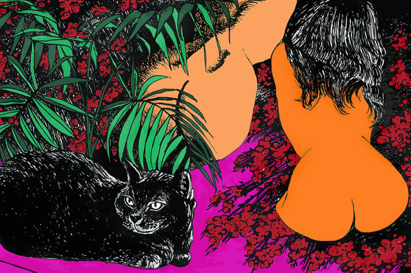 Image of "Cat Ladies" Print