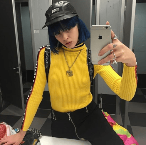 Image of TURTLE NECK HOODIE