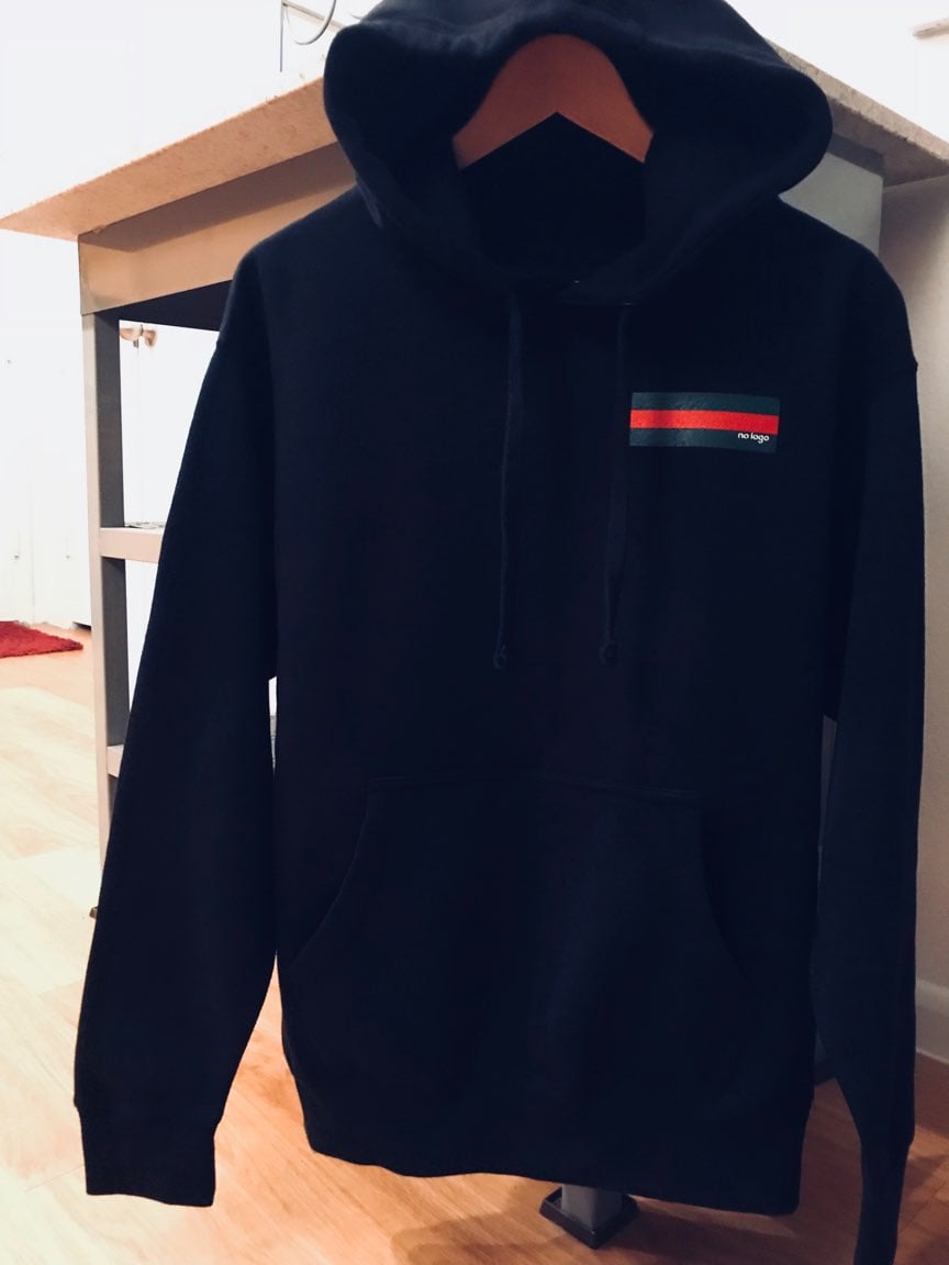 Image of no logo x Gucci hoodie