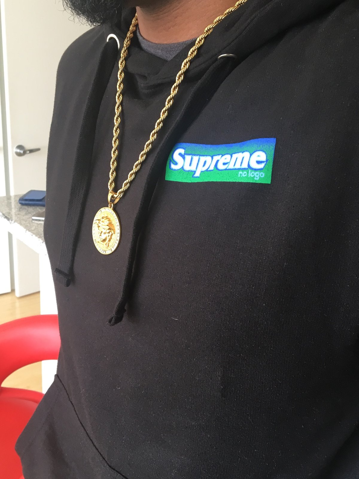 Image of no logo x Sprite x Supreme