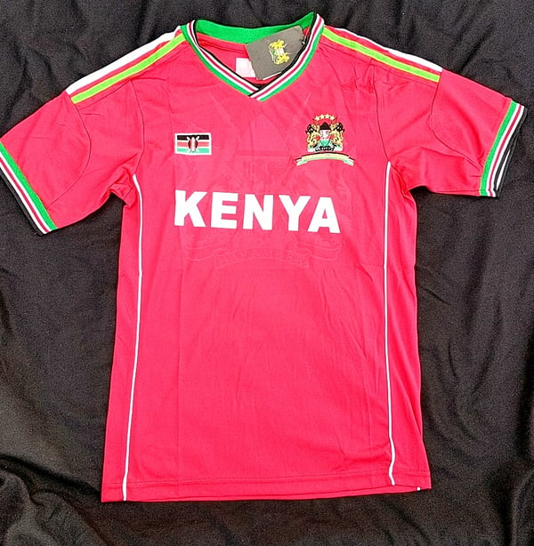 Image of Red Kenyan jersey