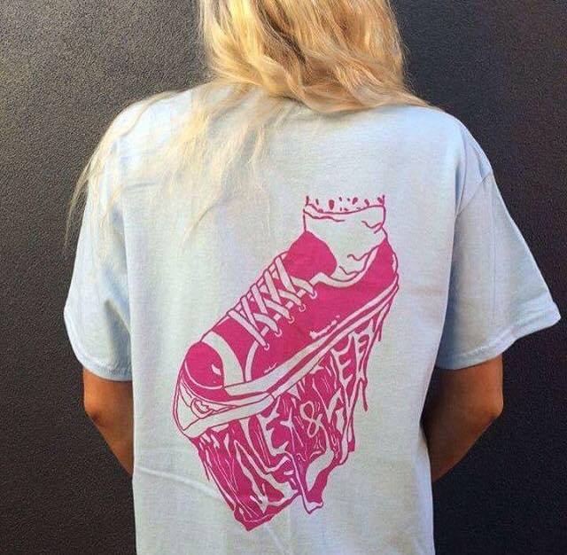 Image of Sticky Feet Tee - Pink