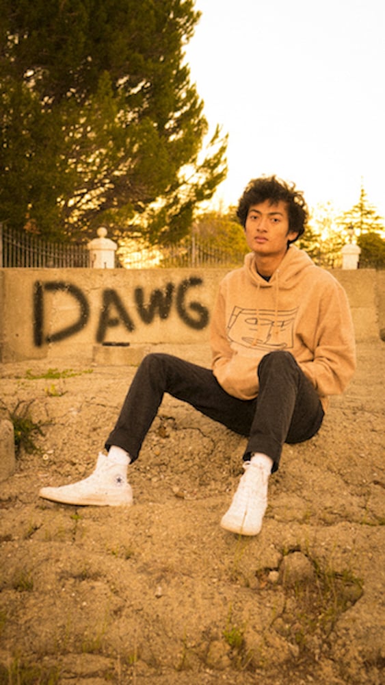 Image of Self-Portrait Hoodie (Sand) SOLD OUT