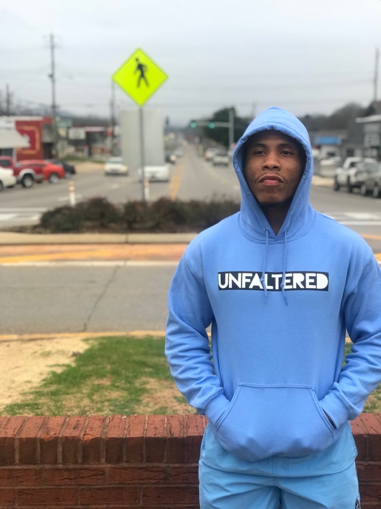 Image of Carolina Blue Unflatered Lifestyle Hoodie