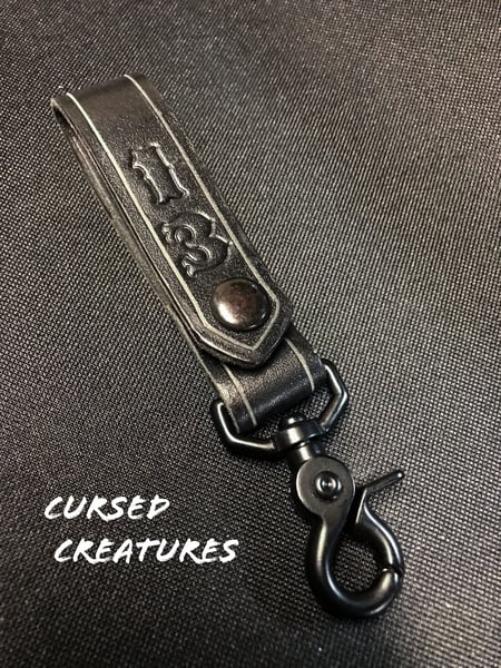 Image of Leather key straps