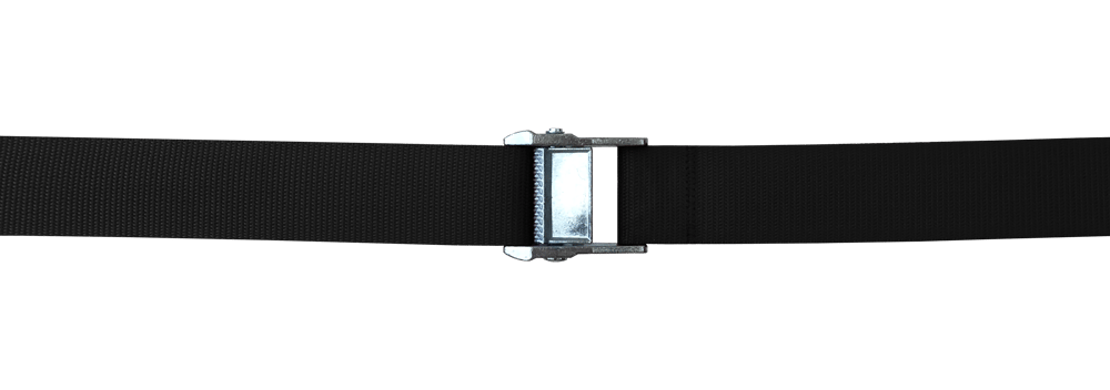 Image of black metal buckle belt