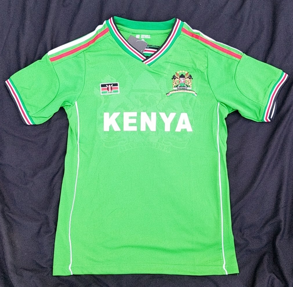 Green Kenyan jersey 254skillswear