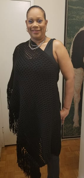 Image of Crochet shawl