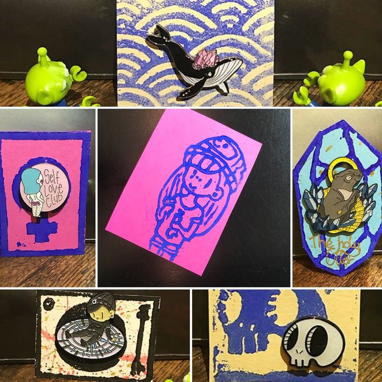 Image of Miel’s Super Limited Enamel Pin’s Bundle