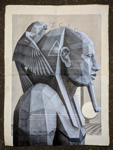 Image of 'Architects' original painting