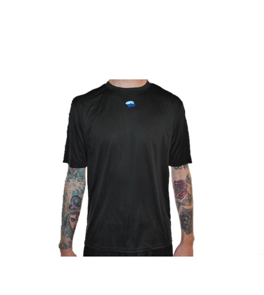 Image of Black dri-fit Moisture Wicking shirt