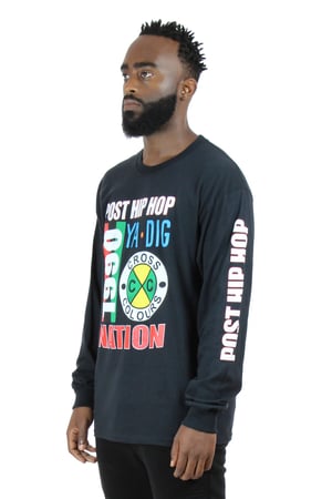 Image of Cross Colours - POST HIP HOP NATION L/S T-SHIRT