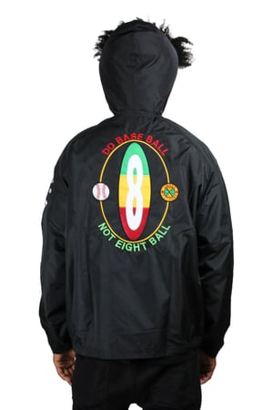 Image of Cross Colours - DO BASEBALL WINDBREAKER HOODED