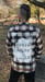 Image of Never Trust The Living Acid Wash Flannel