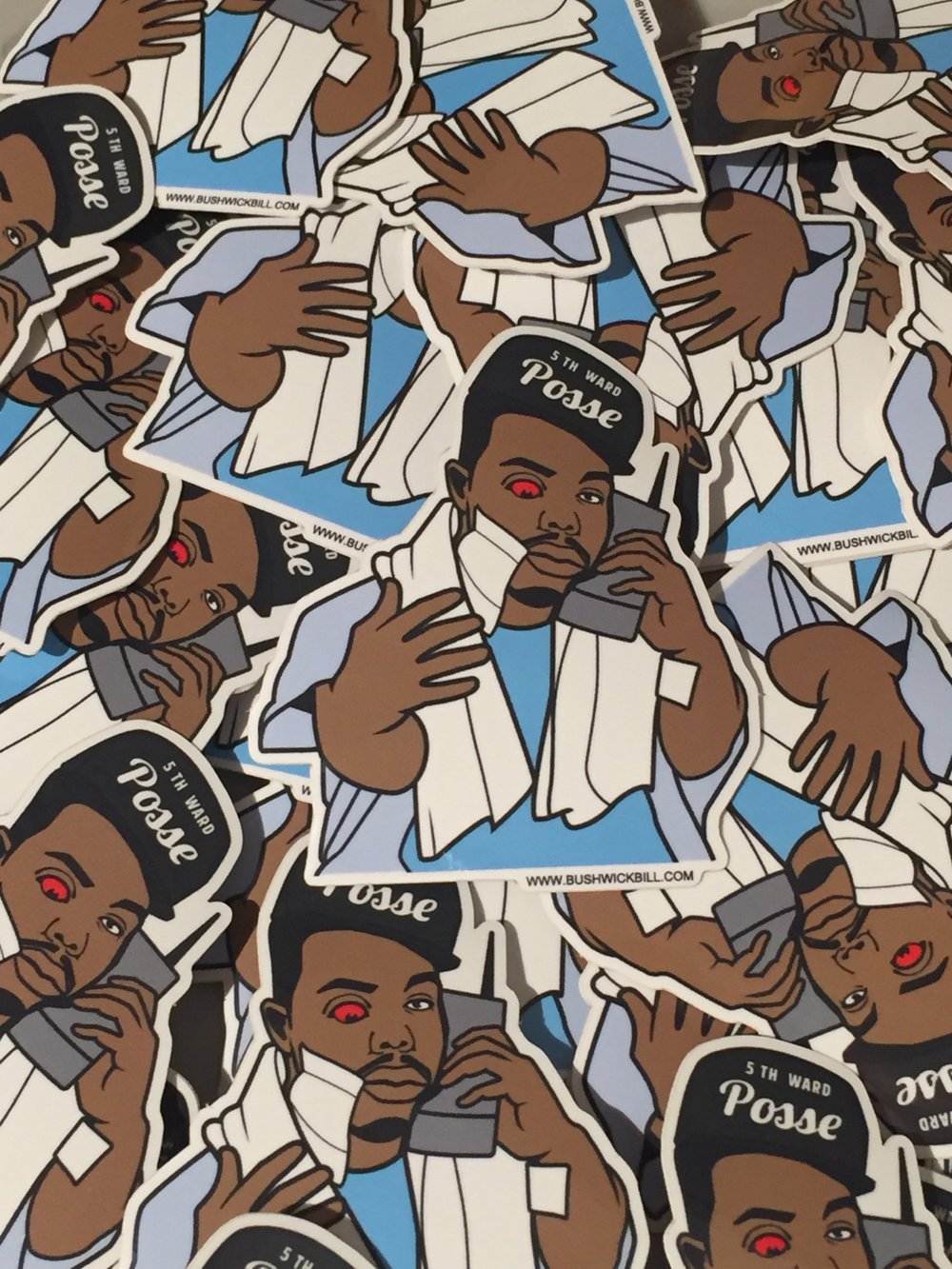 Image of Bushwick can't be stopped sticker