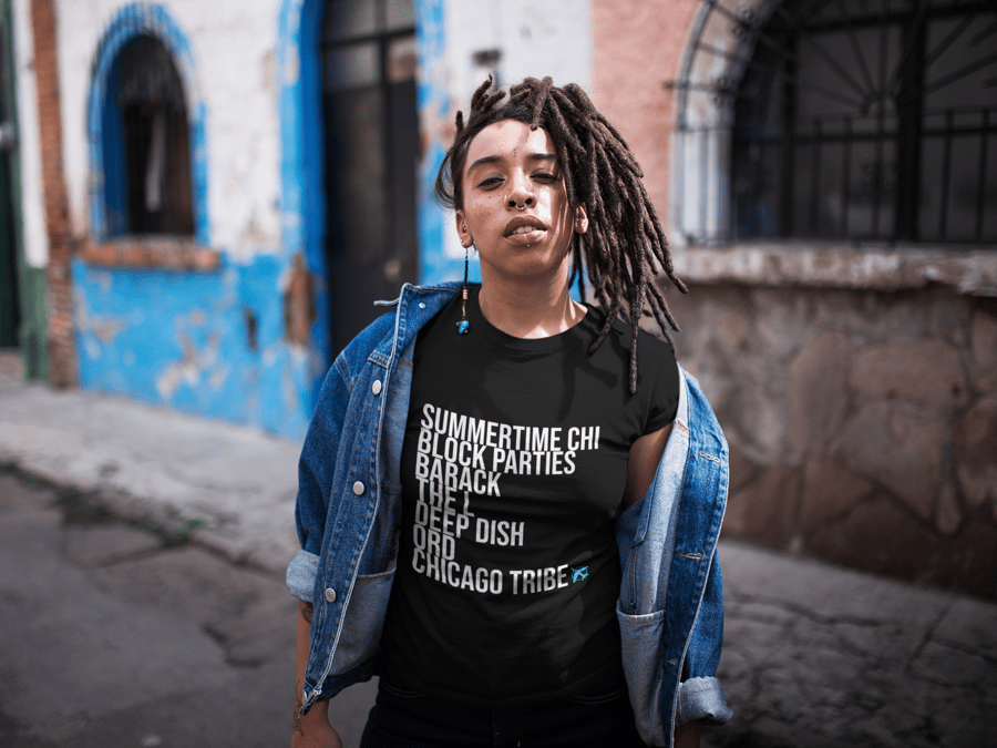 Image of CHICAGO 'WHERE I'M FROM' T-shirt