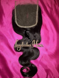 Image 1 of Peruvian Body Wave Three Part Lace Closure