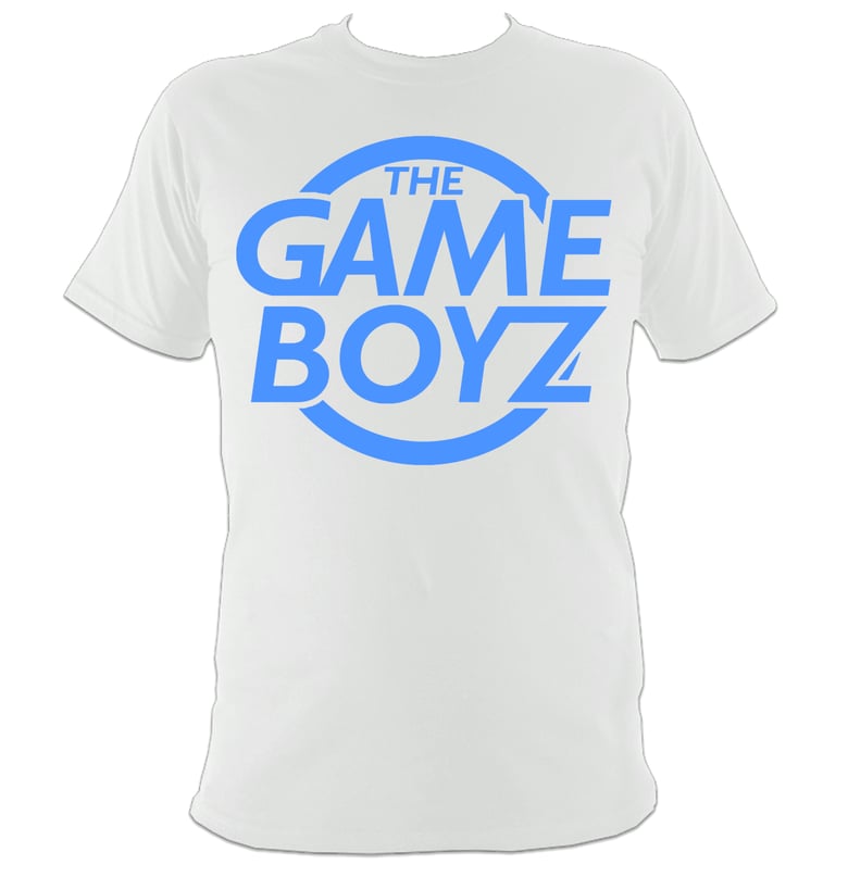 Image of 'The Game Boyz Logo' T-Shirt (White)